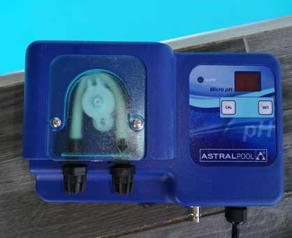 image pompe doseuse ph pour traitement et filtration piscine- Blue 2.0